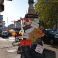 Allestimento di San Ghetto Martire per il 40° Corteo di Carnevale di Scampia. <em>Ph. Martina Pignataro.</em>