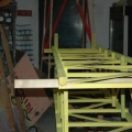 Costruzione della Gru. Laboratori per il 29° Corteo di Carnevale di Scampia, 2011. <em>Ph. Martina Pignataro.</em>
