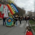 La Gru al 29° Corteo di Carnevale di Scampia, domenica 6 marzo 2011. <em>Ph. Aniello Gentile.</em>