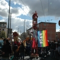 La Gru al 30° Corteo di Carnevale di Scampia, domenica 19 febbraio 2012. <em>Ph. Aniello Gentile.</em>