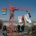 La Gru al 31° Corteo di Carnevale di Scampia, domenica 10 febbraio 2013. <em>Ph. Aniello Gentile.</em>