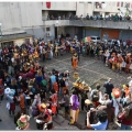 Il Frente Murguero Italiano al lotto P con il 35° Corteo di Carnevale di Scampia, 26 febbraio 2017. <em>Ph Ferdinando Kaiser</em>.