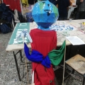 La maschera “Mondiala”. Laboratori per il 41° Corteo di Carnevale di Scampia, febbraio 2023. <em>Ph Martina Pignataro.</em>