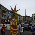 Il 41° Corteo di Carnevale di Scampia entra in via Gran Sasso, domenica 19 febbraio 2023. <em>Ph Ferdinando Kaiser.</em>