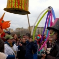 Carnevali Sociali di Napoli riuniti al 41° Corteo di Carnevale di Scampia, domenica 19 febbraio 2023. <em>Ph Maria Reitano.</em>