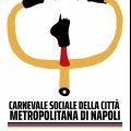 Locandina realizzata da Cyop per l’iniziativa comune di presentazione dei carnevali 2024 del Carnevale Sociale della Città Metropolitana di Napoli.