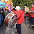 La partenza del 42° Corteo di Carnevale di Scampia, domenica 11 febbraio 2024. Ph Maria Reitano.