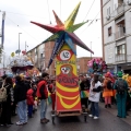 La Rosa dei Venti al 42° Corteo di Carnevale di Scampia, domenica 11 febbraio 2024. Ph Maria Reitano.