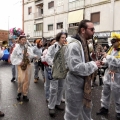 La FONC - Fanfara Obbligatoria Non Convenzionale al 42° Corteo di Carnevale di Scampia, domenica 11 febbraio 2024. Ph Maria Reitano. 