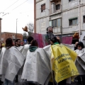 Il libro dei corsi e ricorsi dell’associazione ”Claudio Miccoli” al 42° Corteo di Carnevale di Scampia, domenica 11 febbraio 2024. Ph Maria Reitano. 