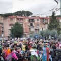 Piazza Libertà inondata dal 42° Corteo di Carnevale di Scampia, domenica 11 febbraio 2024. Ph Alessia Maturi. 