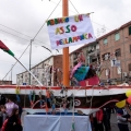 La barca al 42° Corteo di Carnevale di Scampia, domenica 11 febbraio 2024. Ph Maria Reitano. 