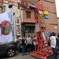 La Gru al 42° Corteo di Carnevale di Scampia, domenica 11 febbraio 2024. Ph Ferdinando Kaiser.