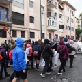 Gli Scout del Gruppo Agesci Zona Napoli al 42° Corteo di Carnevale di Scampia, domenica 11 febbraio 2024. Ph Ferdinando Kaiser.