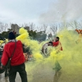 Falò conclusivo del 42° Corteo di Carnevale di Scampia, domenica 11 febbraio 2024. Ph Caterina Pinelli.