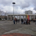 I carri si ritirano dopo il 42° Corteo di Carnevale di Scampia, domenica 11 febbraio 2024. Ph Martina Pignataro. 