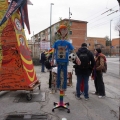 L’I.C. “De Curtis” di Casavatore al 43° Corteo di Carnevale di Scampia, domenica 2 marzo 2025. Ph Maria Reitano.