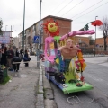 Il carro costruito presso Chikù per il 43° Corteo di Carnevale di Scampia, domenica 2 marzo 2025. Ph Maria Reitano.