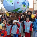 Il mondo malandato dell’educativa territoriale “Raggio di Sole” al 43° Corteo di Carnevale di Scampia, domenica 2 marzo 2025. Ph Ferdinando Kaiser.