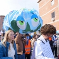 Il mondo malandato al 43° Corteo di Carnevale di Scampia, domenica 2 marzo 2025. Ph Maria Reitano.