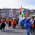 La barca di CasArcobaleno al 43° Corteo di Carnevale di Scampia, domenica 2 marzo 2025. Ph Maria Reitano.