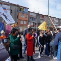 I coppoloni dal Carnevale Sociale di Montesanto al 43° Corteo di Carnevale di Scampia, domenica 2 marzo 2025. Ph Maria Reitano.
