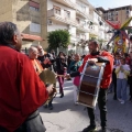 La Banda del GRIDAS al 43° Corteo di Carnevale di Scampia, domenica 2 marzo 2025. Ph Maria Reitano.