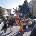 La Rosa dei Venti al 43° Corteo di Carnevale di Scampia, domenica 2 marzo 2025. Ph Maria Reitano.