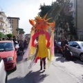Il Sole al 43° Corteo di Carnevale di Scampia, domenica 2 marzo 2025. Ph Maria Reitano.