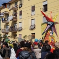 Ingresso nell’Ises del 43° Corteo di Carnevale di Scampia, domenica 2 marzo 2025. Ph Maria Reitano.