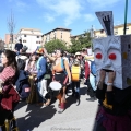 Maschere e murgas al 43° Corteo di Carnevale di Scampia, domenica 2 marzo 2025. Ph Ferdinando Kaiser.