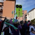 L’I.C. “Pertini - Guanella” al 43° Corteo di Carnevale di Scampia, domenica 2 marzo 2025. Ph Maria Reitano.