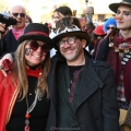 La compagnia “Delirio Creativo” al 43° Corteo di Carnevale di Scampia, domenica 2 marzo 2025. Ph Ferdinando Kaiser.