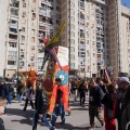 La Rosa dei Venti e il 43° Corteo di Carnevale di Scampia, domenica 2 marzo 2025. Ph Maria Reitano.