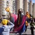Rigoberta Menchù Tum al 43° Corteo di Carnevale di Scampia, domenica 2 marzo 2025. Ph Maria Reitano.