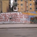 Mural al Quadrivio Arzano (Napoli), 1982. Vista parziale.