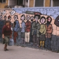 Mural al Quadrivio Arzano (Napoli), 1982. Vista parziale.