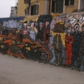 Mural al Quadrivio Arzano (Napoli), 1982. Vista parziale.