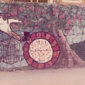 Mural al Quadrivio Arzano (Napoli), 1982. Vista parziale. Ph Archivio GRIDAS.