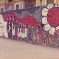 Mural al Quadrivio Arzano (Napoli), 1982. Vista parziale. Ph Archivio GRIDAS.