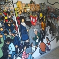 Mural alla ex-scuola media “Giotto” (San Giovanni a Teduccio, Napoli). Fotografato nell’aprile 2022 da Emma Ferulano.