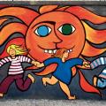 Felice Pignataro, GRIDAS. Mural a Sant