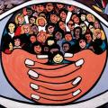 Mural alla scuola media "Basile" di Giugliano (Napoli) "Un occhio sul futuro", 16-25 marzo 1992. Ph. F. Pignataro