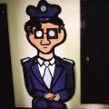 Felice Pignataro, GRIDAS. Mural nel carcere di Secondigliano (Napoli), 25 marzo-5 aprile 1997. Ph. F. Pignataro