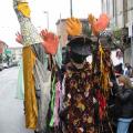 San Ghetto nella sua vita precedente: San Gennaro, al corteo di carnevale 2002. ph. Giovanni La Magna.