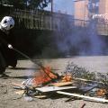 1988. Il falò finale e i balli.