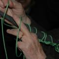 La maglia dei "fili positivi". ph. Martina Pignataro