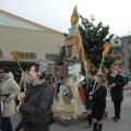 San Ghetto Martire - Santo protettore delle periferie - patrono del corteo. ph. Aniello Gentile