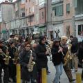 La Titubanda: direttamente da Roma al corteo di Scampìa. ph. Aniello Gentile