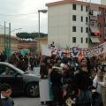 Il corteo nell